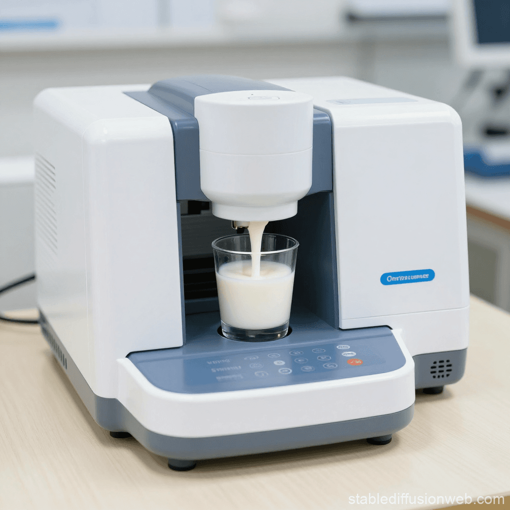Testing milk purity with simple home tests